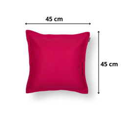 Coussin piscine flottant 45x45 cm rose – billes incluses (à remplir) – intérieur / extérieur (SCF4545-3-SET)