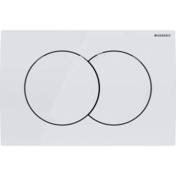 Pack WC Bâti Duofix + Cuvette suspendue Vitra S50 avec bride + Abattant soft close + Plaque blanche (S50Geb3)