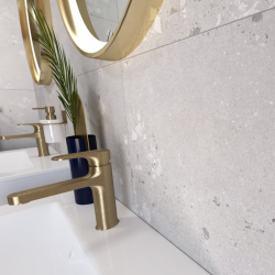  Boho by Siko Miroir mural rond avec capteur 60x60cm, doré (SATZLED60ZL)