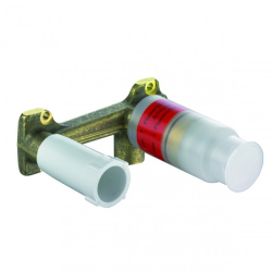 BOZZ Kit Mitigeur lavabo mural 2 trous à encastrer + Corps à encastrer pour mitigeur de lavabo 2 trous, noir mat (382453976-C)  BOZZ Kit Mitigeur lavabo mural 2 trous à encastrer + Corps à encastrer pour mitigeur de lavabo 2 trous, noir mat (382453976-C)