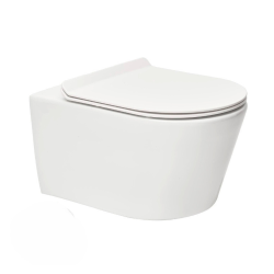 Pack Bâti-support Roca Active + WC sans bride et fixations invisibles + plaque blanche (RocaActiveSATrimless-1)