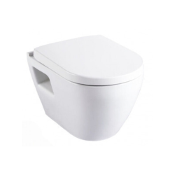 Pack WC Bâti Duofix + Cuvette SM26 sans bride + Abattant soft close + Plaque blanche + Set habillage (HSM26Geb3)