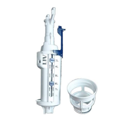 Active Mécanisme de chasse d'eau double Galileo Duo avec tige (AV0022500R)  Active Mécanisme de chasse d'eau double Galileo Duo avec tige (AV0022500R)