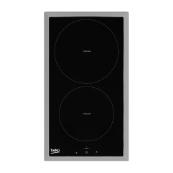 Plaque de cuisson à induction, 2 zones, 30 cm, noir (HDMI32400DTX)