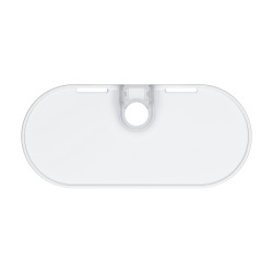 Vitalio Universal Tablette porte-savon pour barre de douche, chrome (G27725001)