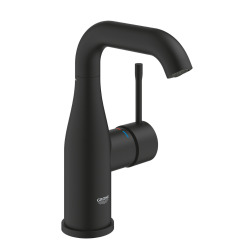 Essence Mitigeur monocommande Lavabo, Taille M, noir mat (24176KF1)