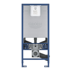 Grohe Pack WC Bâti-support Rapid SLX + WC lavant suspendu Sensia Alpine + Fixations murales + Set d&apos;isolation phonique (G36509SH0)