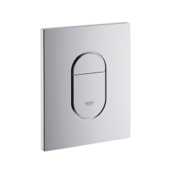 Grohe Pack WC Bâti Rapid SL + WC sans bride SAT Brevis + Abattant SoftClose + Plaque chrome + Set d&apos;habillage (ARENABREVISSB)
