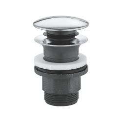 Ensemble de vidage avec bonde Clic-Clac, chrome (G40869000)