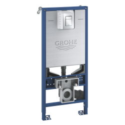 Rapid SLX Set WC 3 en 1, hauteur d'installation 1,13m, chrome (G39603000)