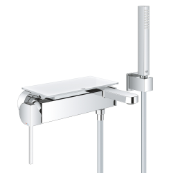 GROHE Plus Set mitigeur bain/douche 1/2" + Douchette à main, chrome (G33547003)