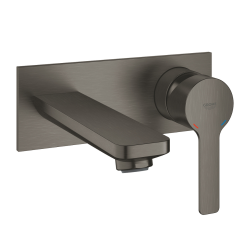 Lineare mitigeur lavabo mural 2 trous Taille M, gris (G19409AL1)