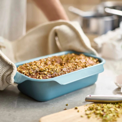 Nest™ BakeMoule pour pain de 1kg antiadhésif , bleu (45071)