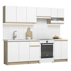 Katarina LUX Cuisine complète à assembler 2,4 m (KSETKATARINAO)
