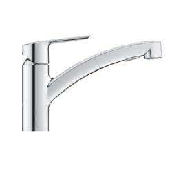 Start mitigeur cuisine 1/2" à bec bas avec double douchette, chrome (G30381001)