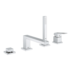 Eurocube mitigeur bain/douche 4 trous, chrome (G19897001)