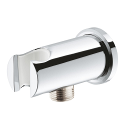 Rainshower wall union w.shw.hold
