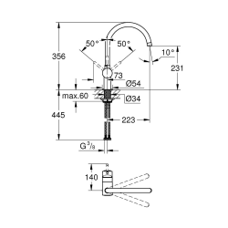 Minta OHM sink C-spout