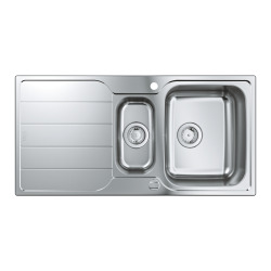 K500 évier à encastrer en acier inoxydable, inox (G31572SD1)