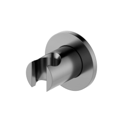 Aurum support de douche mural, métal brossé (SATBAURDPBGM)