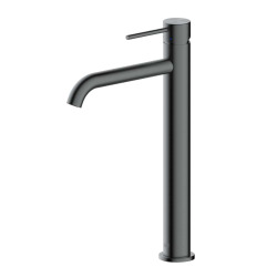 Aurum mitigeur cuisine 30,8 cm à levier en acier inoxydable, sans vidage, métal brossé (SATBAUR285BGM)
