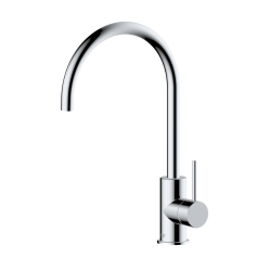 Aurum mitigeur de cuisine 36,3 cm à levier avec bras pivotant, chrome brillant (SATBAUR280CR)