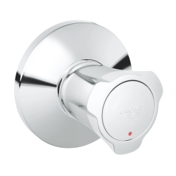 Costa L façade pour robinet d'arrêt encastré, chrome (G19855001)