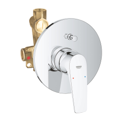 BauFlow mitigeur monocommande bain/douche à encastrer, chrome (G29113000)