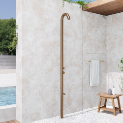 Douche extérieure de jardin et piscine (NATUREL-LFR)