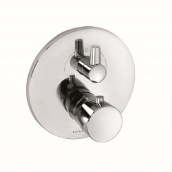 BALANCE Mélangeur bain thermostatique encastré, blanc / chrome (528309175)