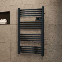 Sèche serviettes électrique 500W, 960 x 540 mm, anthracite (CERAHTLR500A)