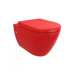 / Glacera Pack WC Rapid SL autoportant + cuvette Alfa sans bride + plaque chrome (ProjectAlfaRimless-1)