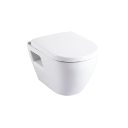 Pack Autoportant Bâti-support Duofix + WC SM26 sans bride + Abattant softclose + Plaque blanche (SM26GebX)