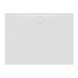 Vision Receveur de douche 120x80cm + Siphon Eslim90. Marbre coulé, blanc (SATSVVI12080B-S)