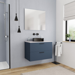 Set complet meuble + lavabo (CERAMIA-4DB80-S)