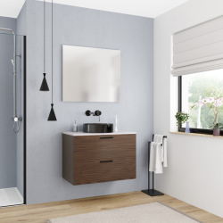 Set complet meuble + lavabo (CERAMIA-4DW80-S)