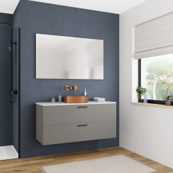 Set complet meuble + lavabo (CERAMIA-4DG120-S)