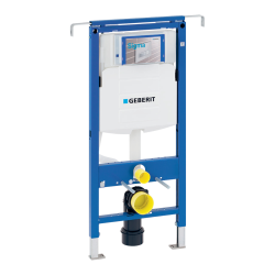 Duofix bâti-support pour WC suspendu, 112 cm, réservoir encastré Sigma 12 cm, à installer entre parois latérales (111.355.00.5)
