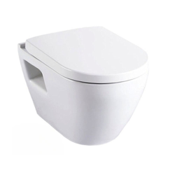 Pack Autoportant Bâti-support Duofix + WC SM26 sans bride + Abattant softclose + Plaque blanche (SM26GebX)