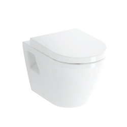 Pack WC bâti Villeroy & Boch + WC suspendu abattant Softclose Vitra + plaque (VCNINTEGRAC2CHDE)