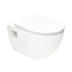 ViConnect Pro S Pack WC bâti Villeroy & Boch + WC Swiss Aqua Technologies + abattant SoftClose + plaque (VICONPROJECT-2CH)