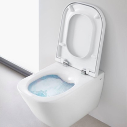 Pack WC bâti Villeroy & Boch + WC sans bride abattant Softclose Roca + plaque (VICONNECTGAP-2CH)