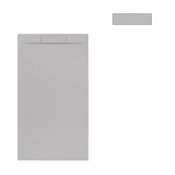 Fusion cache-siphon pour receveur de douche, gris perle (SATFUKRYTGRP)
