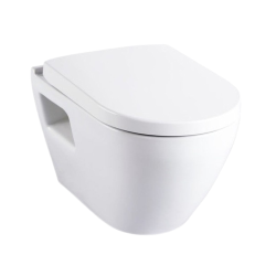 Pack WC Bâti-support avec Cuvette Serel SM10 + Abattant softclose + Plaque chrome + Set habillage (ViConnectSM10-1-sabo)