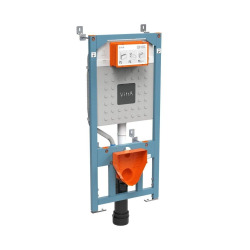 V12 bâti-support sol-mur pour WC suspendu, double chasse 3/6L, pour cloison légère ou mur porteur (762-5800-01)