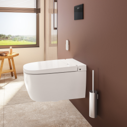V-Care Comfort WC lavant suspendu avec commandes à distance + fonctions personnalisables, blanc (5674B0403-6194)