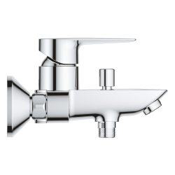  New Tempesta Cosmopolitan 100 ensemble de douche 2 jets + mitigeur monocommande bain/douche, chrome (23914001-26076002)