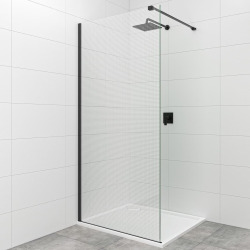 Walk-in bras de montage 120 cm, noir (SIKOZAV1C)