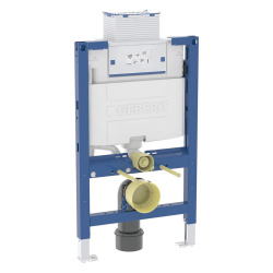 Duofix Omega bâti-support pour WC suspendu, hauteur 82 cm, pour cloison légère, avec réservoir à encastrer (111.003.00.2)