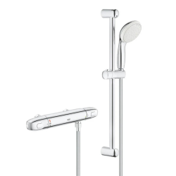 Grohtherm 1000 set de douche avec mitigeur thermostatique douche 1/2", chrome (G34822004)
